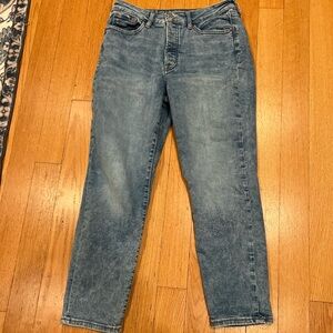 Old Navy Extra Stretch High Rise Blue Jeans